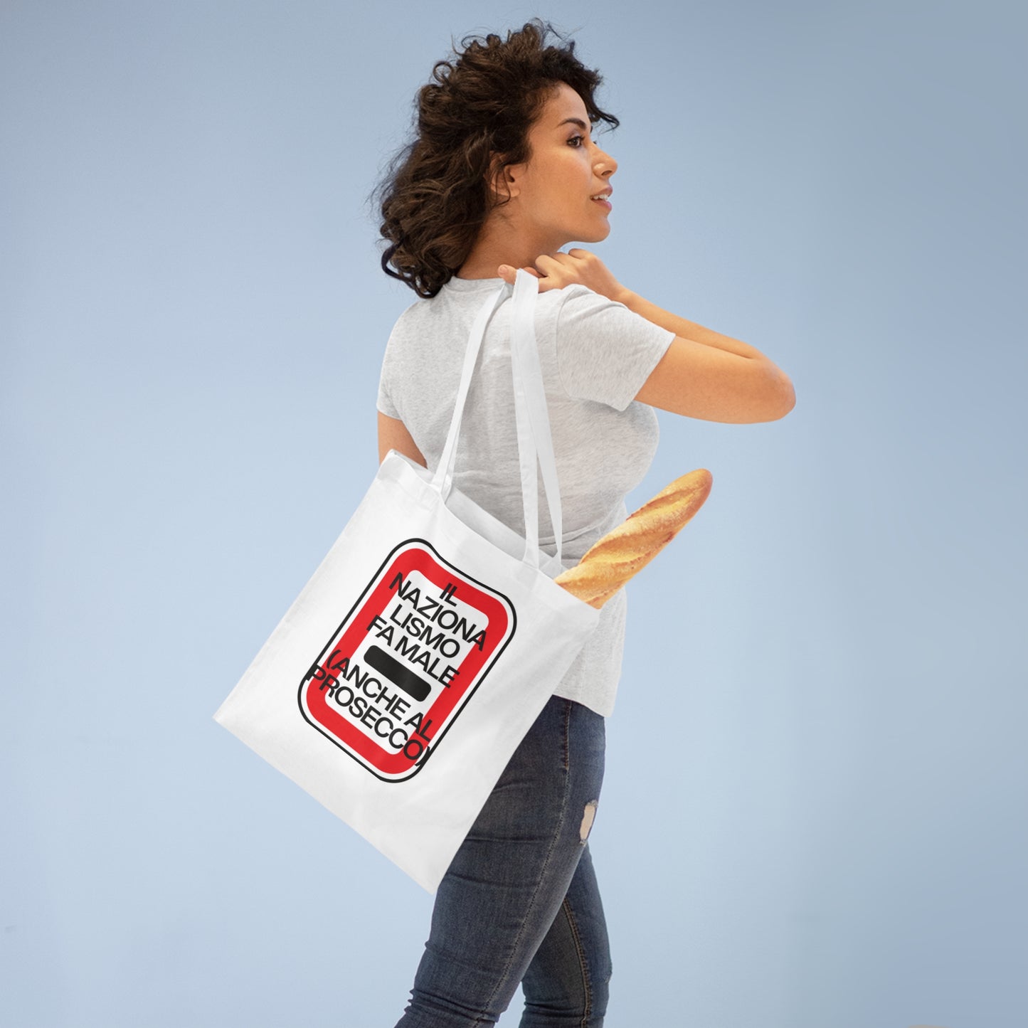 Il Nazionalismo Fa Male Tote Bag – Ironica, Intelligente, Indispensabile